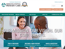 Tablet Screenshot of mhprimarycare.org
